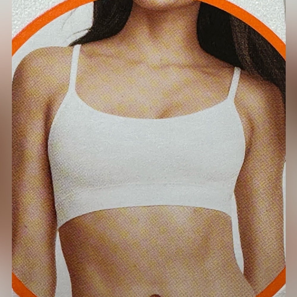 Jockey women’s size S (2)bundle Bralett , wire free , white/nude  new with tags‎